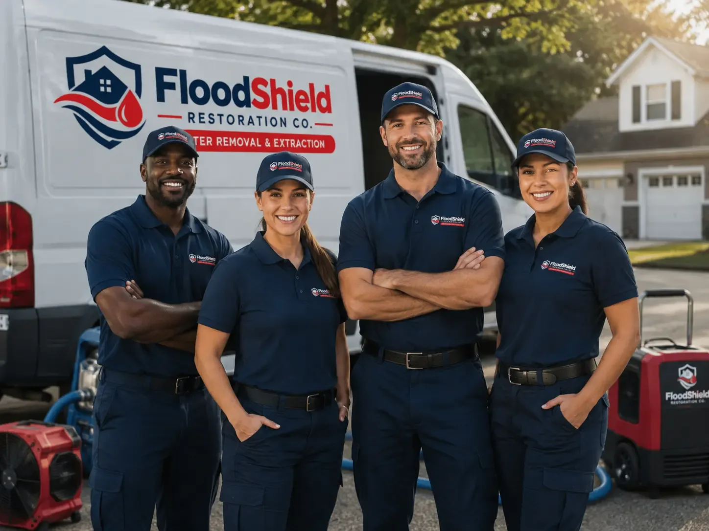 Flood Damage Restoration company in Central City, PA